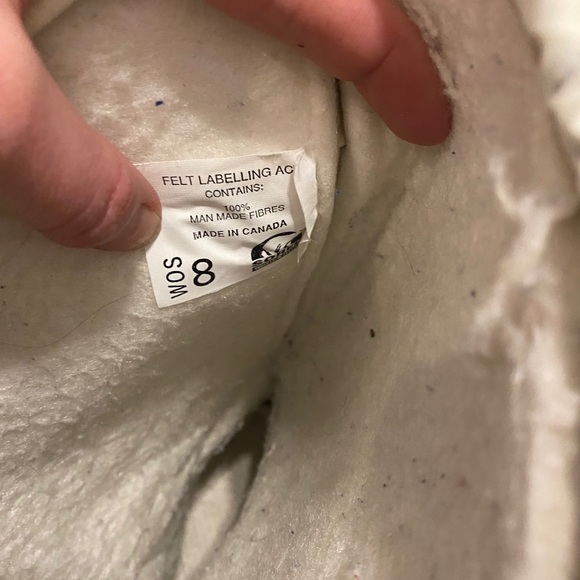 Sorel vintage white Snowlion Snow/ski boots - Picture 4 of 14